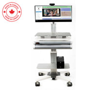 Load image into Gallery viewer, Portable and Efficient: Sojro Telemedicine Trolley/Cart for Clinics and Hospitals