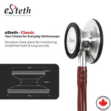 Load image into Gallery viewer, eSteth Classic Stethoscope: Superior Sound Quality in Stainless Steel Design
