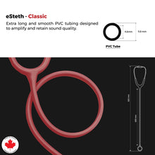 Load image into Gallery viewer, eSteth Classic Stethoscope: Superior Sound Quality in Stainless Steel Design
