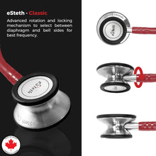 Load image into Gallery viewer, eSteth Classic Stethoscope: Superior Sound Quality in Stainless Steel Design
