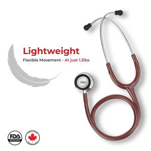 eSteth Classic Stethoscope: Superior Sound Quality in Stainless Steel Design