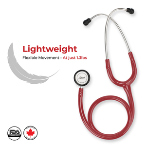 eSteth Pediatric Stethoscope: Colorful Dual-Head Stethoscope for Accurate Diagnosis