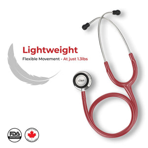 eSteth Classic Stethoscope: Superior Sound Quality in Stainless Steel Design