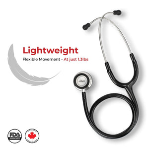 eSteth Classic Stethoscope: Superior Sound Quality in Stainless Steel Design