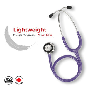 eSteth Classic Stethoscope: Superior Sound Quality in Stainless Steel Design