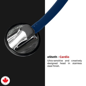 eSteth Cardiology Stethoscope: Advanced Single-Head Chest Piece for Accurate Diagnosis