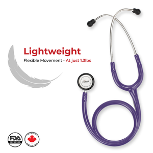 eSteth Pediatric Stethoscope: Colorful Dual-Head Stethoscope for Accurate Diagnosis