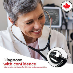 eSteth Cardiology Stethoscope: Advanced Single-Head Chest Piece for Accurate Diagnosis