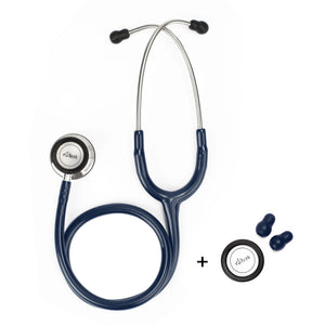 eSteth Classic Stethoscope- Amplified Sound for Monitoring, Stainless Steel